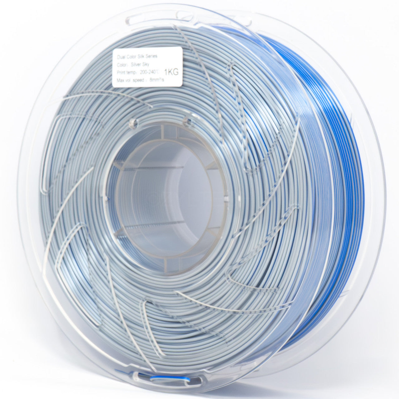 Dual Color Silk Series 3D Printer Filament 1.75mm 1 kg 2.2 lbs