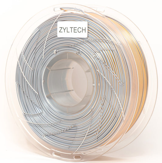 Dual Color Silk Series 3D Printer Filament 1.75mm 1 kg 2.2 lbs